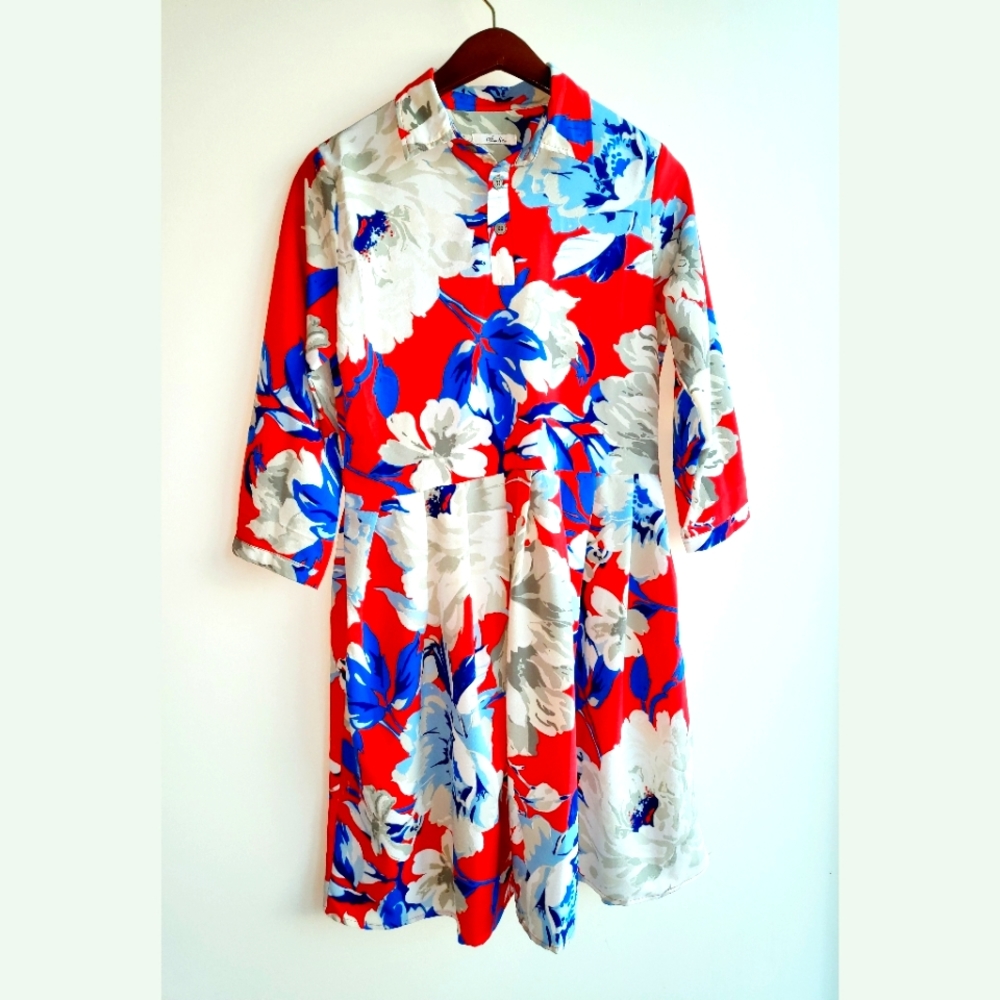 Midi Floral Dress